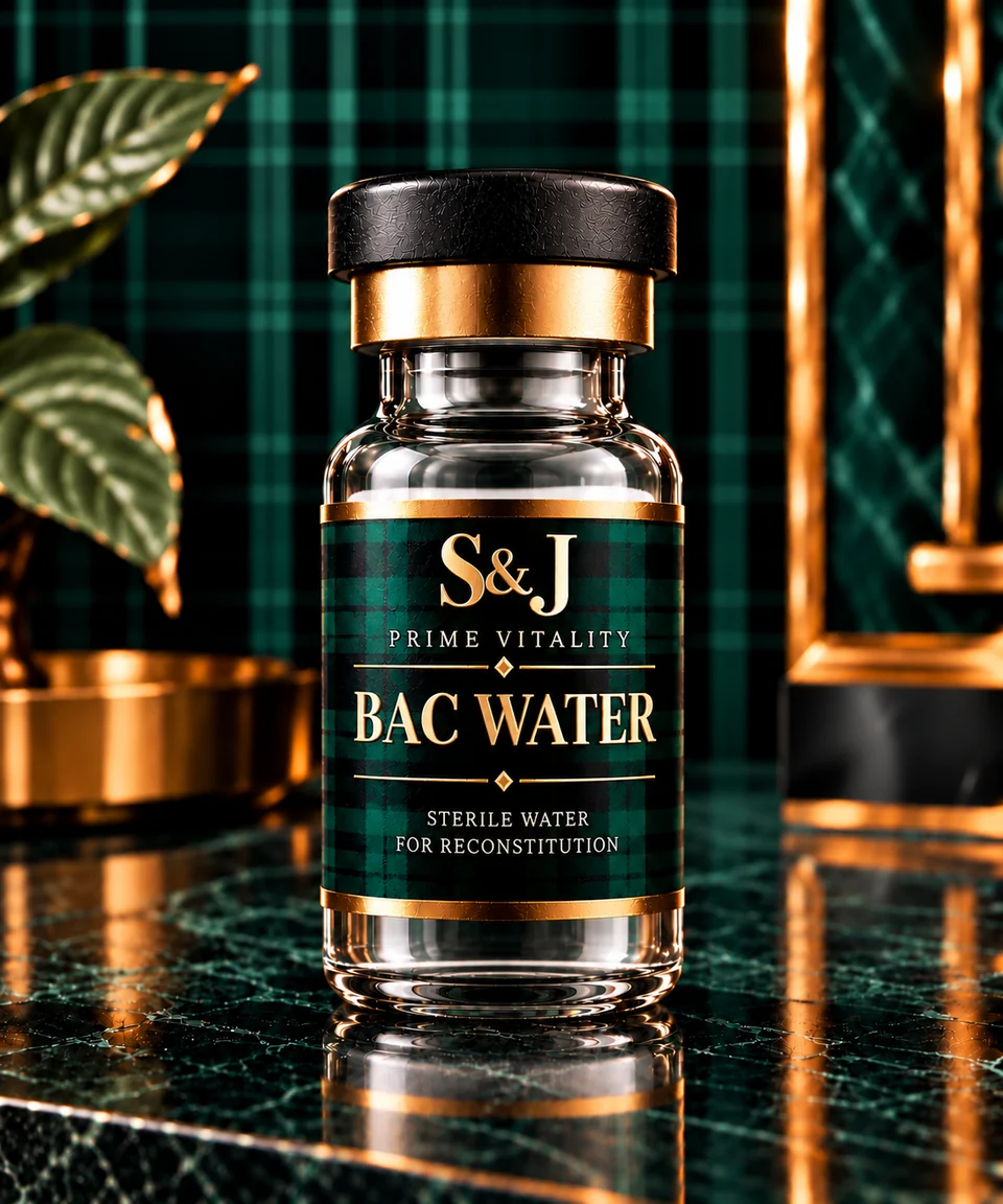 Bacteriostatic Water 3mL research vial