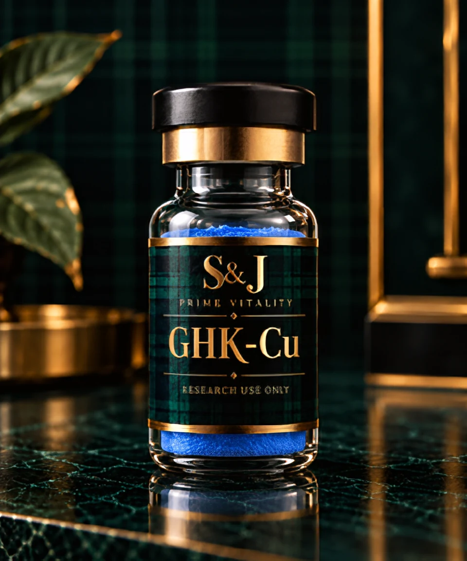 GHK-Cu (Copper Peptide) 50mg research vial