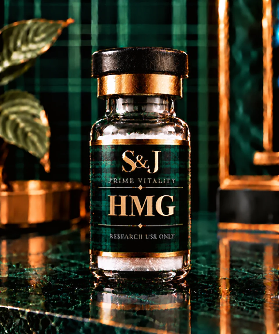 HMG 75IU research vial