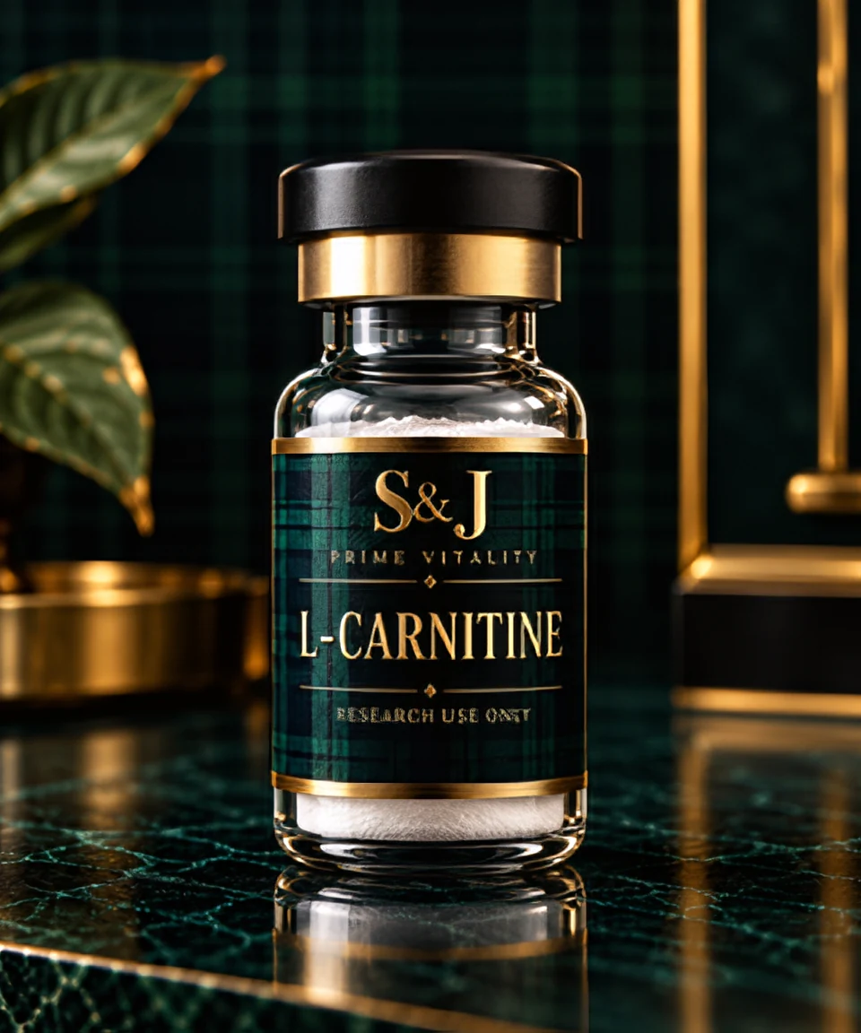 L-Carnitine 600mg research vial