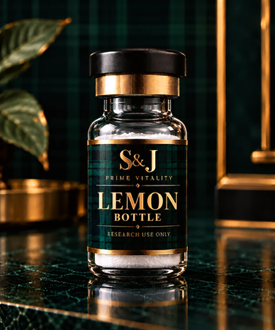 Lemon Bottle 10mL research vial