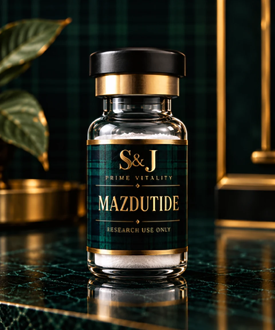 Mazdutide 5mg research vial