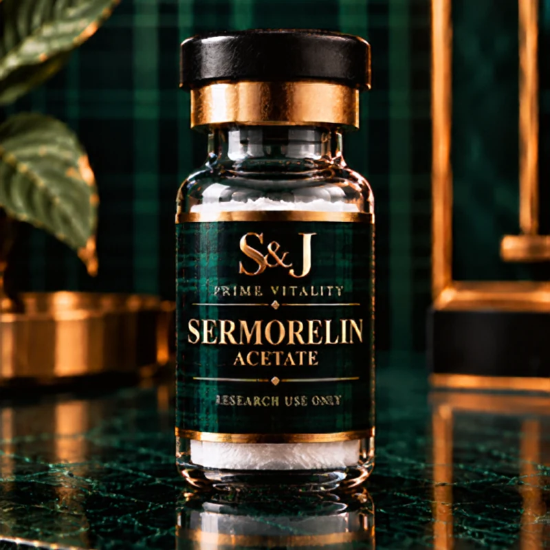 Sermorelin Acetate 5 mg research vial